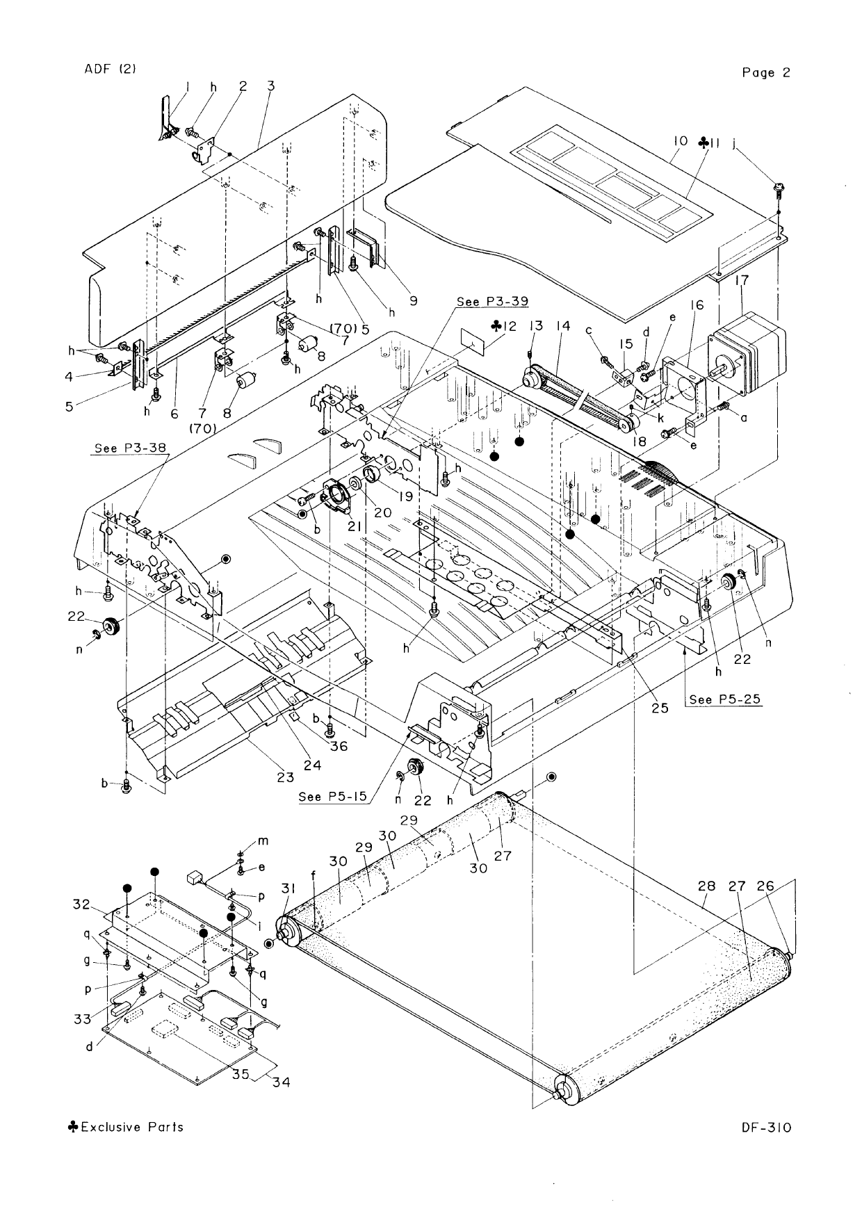 Konica-Minolta Options DF-310 Parts Manual-4